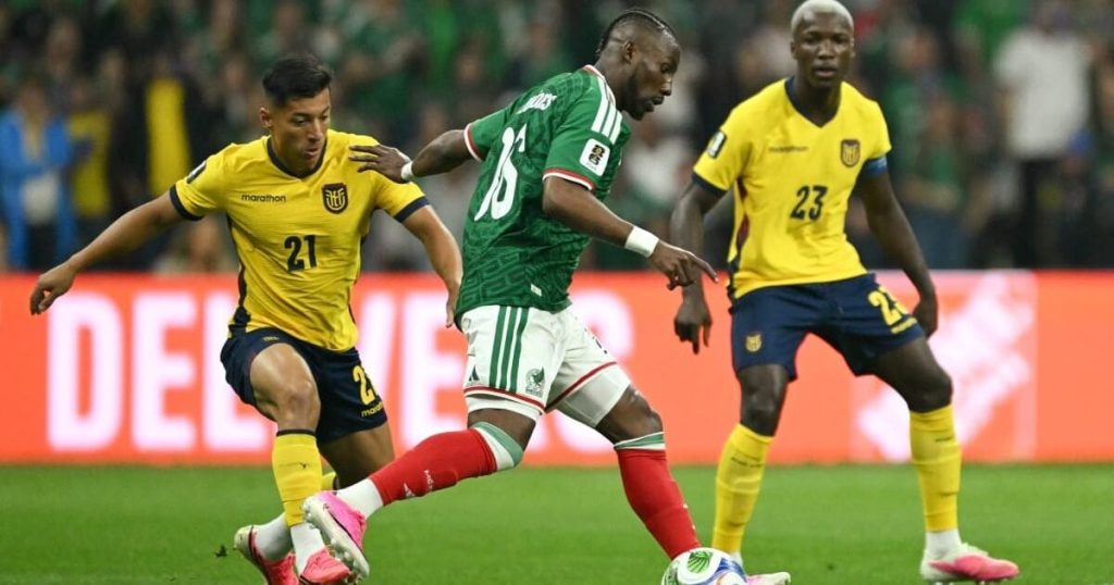 Atuação de jogador do Brasileirão em México x Equador repercute: ‘Sempre’